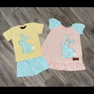 Easter bunny dress for toddlers.